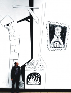 Bühnenbild für die "Hotzenplotz"-Aufführung